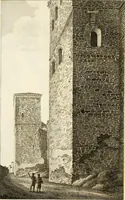 An illustration from Le mura di Roma (1820)
