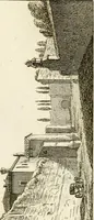 An illustration from Le mura di Roma (1820)