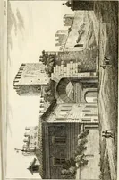 An illustration from Le mura di Roma (1820)