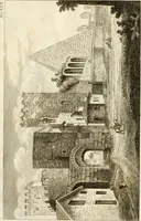 An illustration from Le mura di Roma (1820)