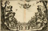 An illustration from Le nozze degli dei : favola (1637)