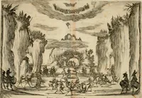 An illustration from Le nozze degli dei : favola (1637)