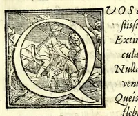 An illustration from Leonardi Ginii Cortonensis In funere serenissimi Cosmi Medicis magni Etruriae ducis funebris laudatio ad Senenses (1574)