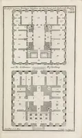 An illustration from Leonhard Christoph Sturms Vollständige Anweisung Wasser-Künst, Wasserleitungen, Brunnen und Cisternen wohl anzugeben : worinnen Nic. Goldmanns Text nach Lib. IV. Cap. X angeführet, und durch Anmerckungen erkläret .. (1720)