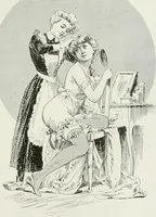 An illustration from Le pantalon féminin (1916)