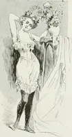 An illustration from Le pantalon féminin (1916)
