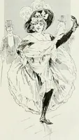 An illustration from Le pantalon féminin (1916)