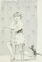 An illustration from Le pantalon féminin (1916)