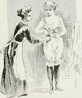 An illustration from Le pantalon féminin (1916)