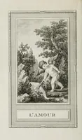An illustration from Le panthéon, ou, Les figures de la fable : dessinées par M. Gois, sculpteur du roi, professeur de son Académie, & gravées par Simon : avec leurs historiques (1787)