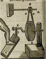 An illustration from Le parfaict ioaillier, ou, Histoire des pierreries : où sont amplement descrites leur naissance, iuste prix, moyen de les cognoistre, & se garder des contre-faites, facultez medecinales, & proprietez curieuses (1644)
