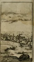 An illustration from Le pazzie de' savi, overo, Il Lambertaccio : poema tragicoeroicomico (1641)
