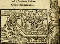 An illustration from Le pegme de Pierre Covstav (1560)