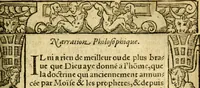 An illustration from Le pegme de Pierre Covstav (1560)