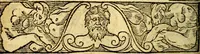 An illustration from Le pegme de Pierre Covstav (1560)