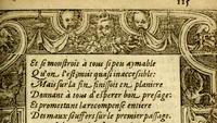 An illustration from Le pegme de Pierre Covstav (1560)