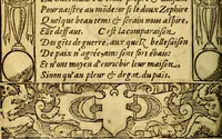 An illustration from Le pegme de Pierre Covstav (1560)