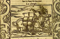 An illustration from Le pegme de Pierre Covstav (1560)