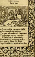 An illustration from Le pegme de Pierre Covstav (1560)