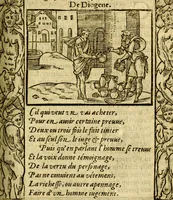 An illustration from Le pegme de Pierre Covstav (1560)