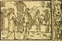 An illustration from Le pegme de Pierre Covstav (1560)