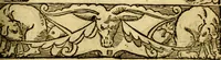 An illustration from Le pegme de Pierre Covstav (1560)