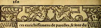 An illustration from Le pegme de Pierre Covstav (1560)