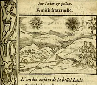 An illustration from Le pegme de Pierre Covstav (1560)