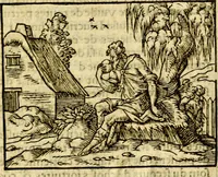 An illustration from Le pegme de Pierre Covstav (1560)