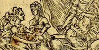 An illustration from Le pegme de Pierre Covstav (1560)