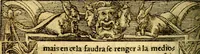 An illustration from Le pegme de Pierre Covstav (1560)
