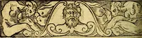An illustration from Le pegme de Pierre Covstav (1560)
