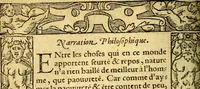 An illustration from Le pegme de Pierre Covstav (1560)