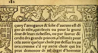 An illustration from Le pegme de Pierre Covstav (1560)