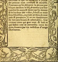An illustration from Le pegme de Pierre Covstav (1560)