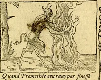 An illustration from Le pegme de Pierre Covstav (1560)