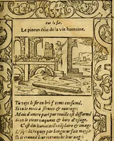 An illustration from Le pegme de Pierre Covstav (1560)