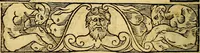 An illustration from Le pegme de Pierre Covstav (1560)