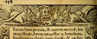 An illustration from Le pegme de Pierre Covstav (1560)