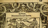 An illustration from Le pegme de Pierre Covstav (1560)