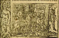 An illustration from Le pegme de Pierre Covstav (1560)
