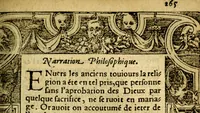 An illustration from Le pegme de Pierre Covstav (1560)