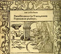 An illustration from Le pegme de Pierre Covstav (1560)