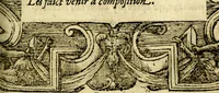 An illustration from Le pegme de Pierre Covstav (1560)