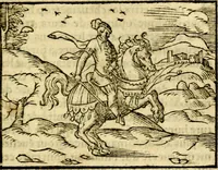 An illustration from Le pegme de Pierre Covstav (1560)