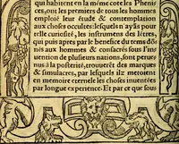 An illustration from Le pegme de Pierre Covstav (1560)