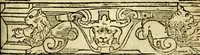 An illustration from Le pegme de Pierre Covstav (1560)