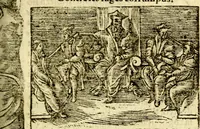 An illustration from Le pegme de Pierre Covstav (1560)