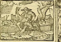An illustration from Le pegme de Pierre Covstav (1560)