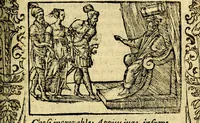 An illustration from Le pegme de Pierre Covstav (1560)